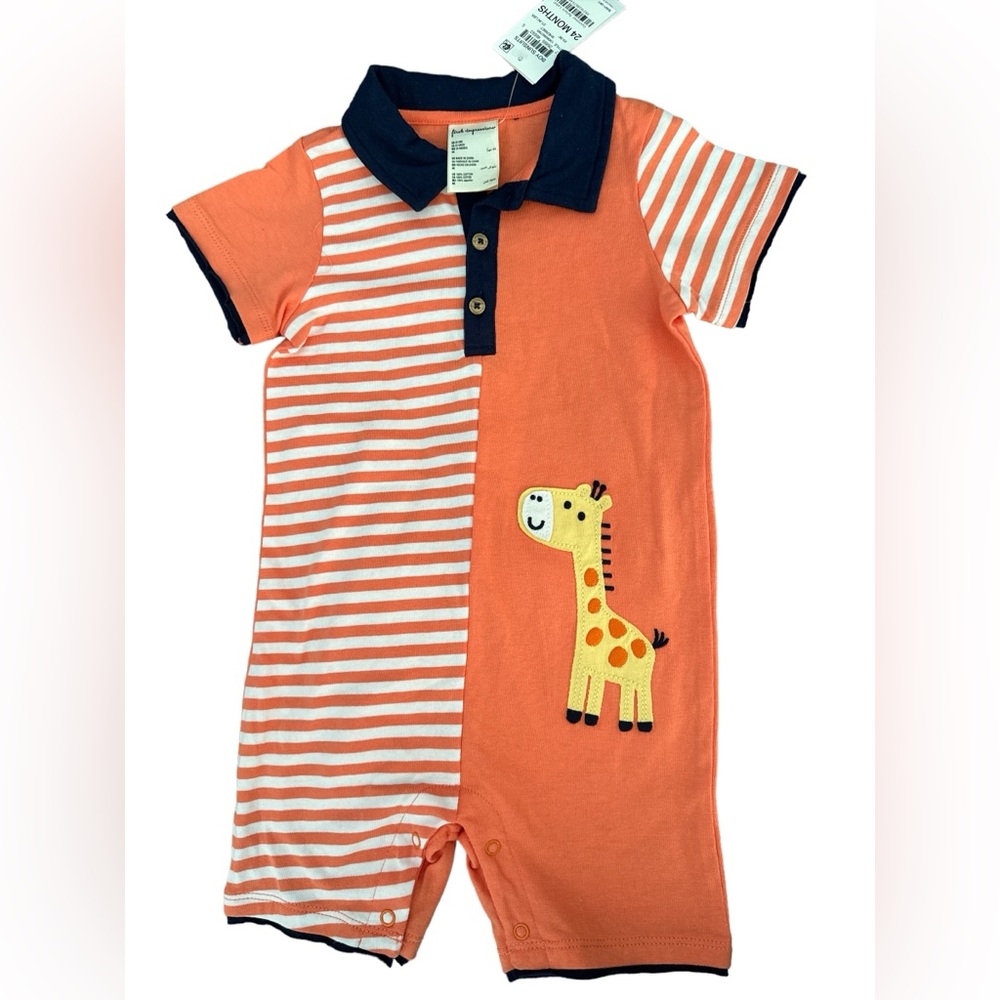 First impressions Infant boy one-piece Romper